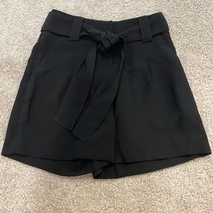 H&M Black dress shorts